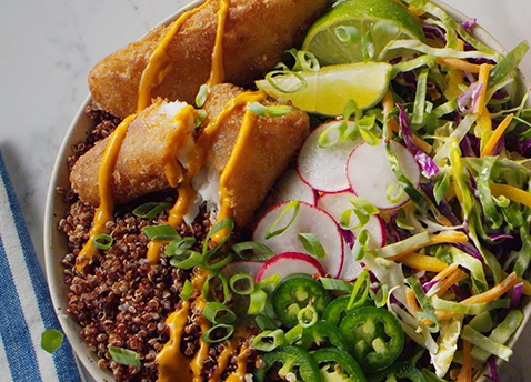 Fish Taco Power Bowl