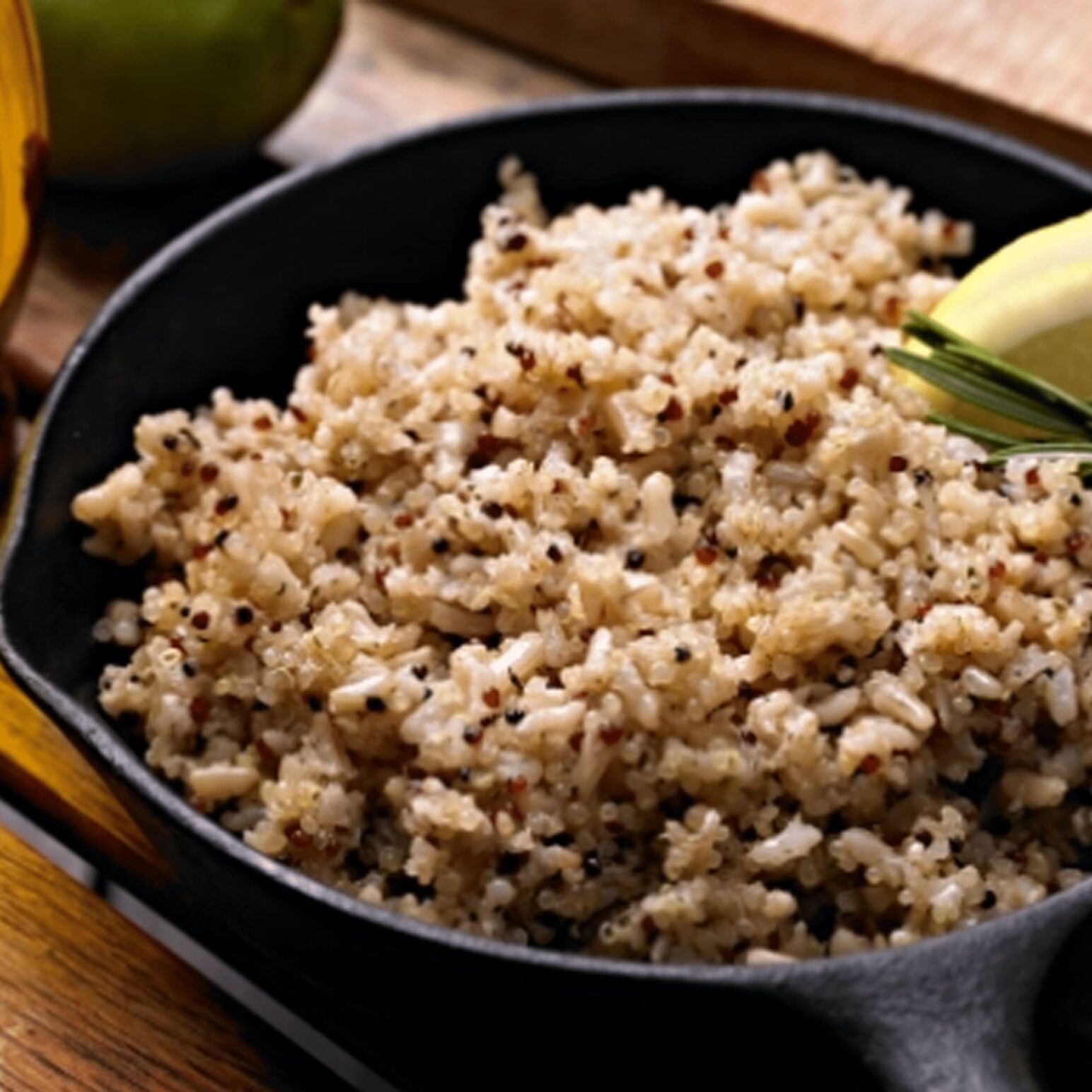 Quinoa in a bowl