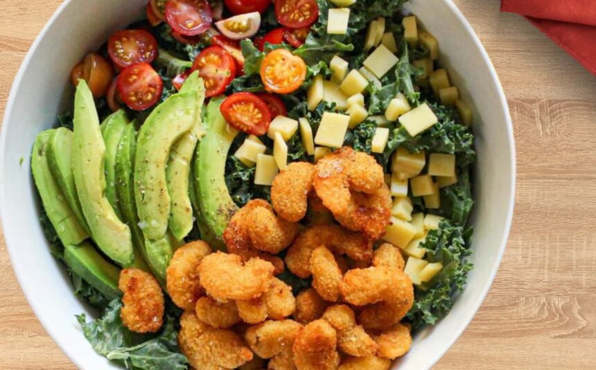 Shrimp Kale Salad